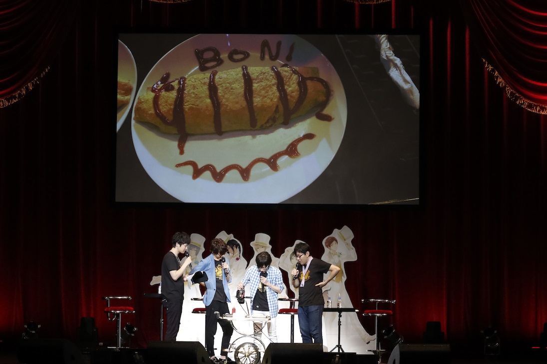 夢キャスファンミイベント写真【オムライスクイズ2】