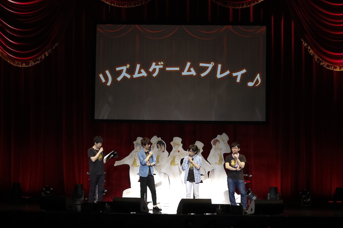 夢キャスファンミイベント写真【リズムゲーム対決1】